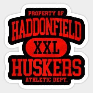 Haddonfield Huskers Athletic Dept XXL Sticker